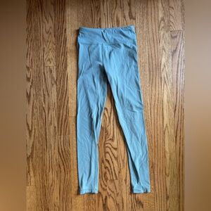 Athleta Girl High Rise Powervita Chit Chat Tight size large 10 sage green